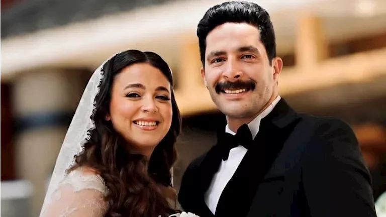 23 صورة توثق عقد قران وحفل زفاف هايدي رفعت ومصطفى منصور بحضور عدد من الفنانين