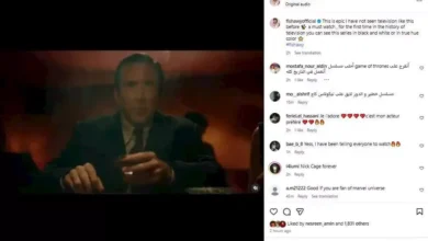 أحمد الفيشاوي يثني على مسلسل "Spider-Noir": تجربة فريدة لم يسبق له رؤيتها