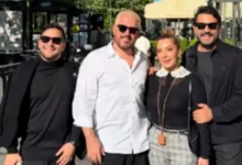 أصالة نصري وفائق حسن يظهران معاً بعد شائعات الطلاق - صورة