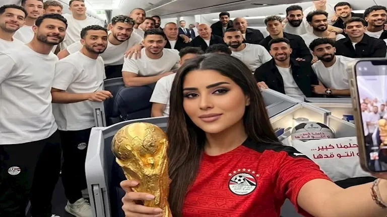 أيتن عامر تؤكد دعمها لمنتخب مصر: "فريقنا مميز وجميل"