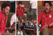 إعلامي أمريكي يدعم المنتخب المصري خلال مواجهة بلجيكا في بث مباشر
