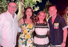 إلهام شاهين تحتفل بعيد ميلاد زوج نجلاء بدر بحضور عدد من النجوم - صور