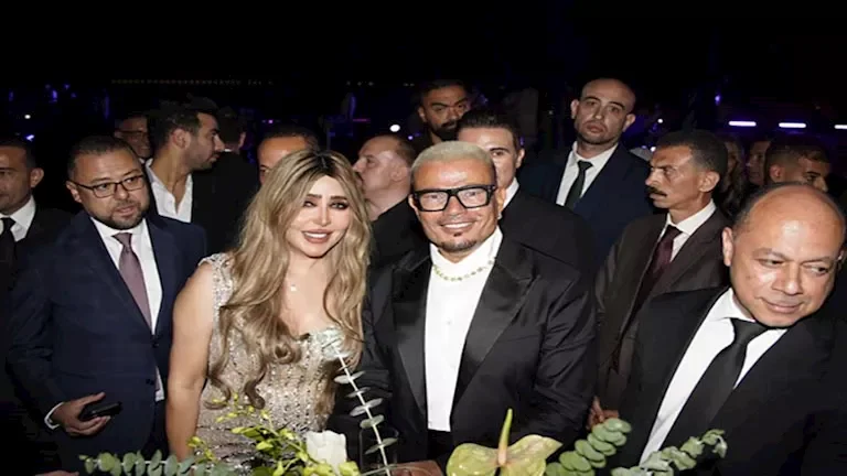 إيمان أبو طالب تتألق في حفل زفاف ابنة شقيق عماد زيادة بحضور نجوم الفن
