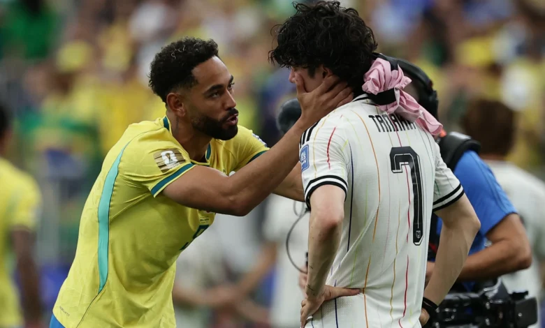 البرازيل تتجاوز عقبة اليابان بنجاح