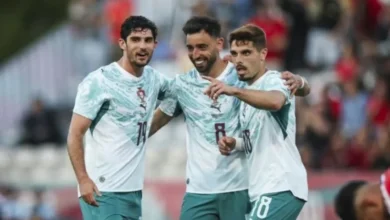 البرتغال تحقق انتصاراً على تشيلي بثنائية غيديش وفرنانديز ورونالدو يشارك في الشوط الأول فقط