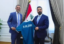 الزيدي يؤكد توفير الإمكانات لدعم مشاركة المنتخب في المونديال