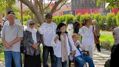 الصور الأولى من جنازة محمد مرزبان تنفذ وصيته بارتداء الملابس البيضاء