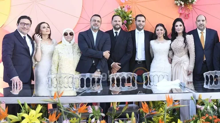 الصور الأولى من حفل زفاف ابنة شقيق الفنان عماد زيادة