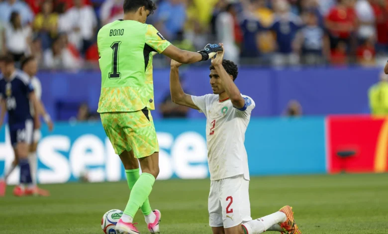 الصيباري يقود المنتخب المغربي لتحقيق انتصار مهم على اسكتلندا 1 الصيباري يقود المنتخب المغربي لتحقيق انتصار مهم على اسكتلندا