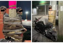 "باتمان المكسيك" يعتقل متهمين بسرقة الدراجات النارية في ولاية خاليسكو