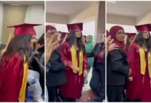 بدرية طلبة تحتفل بتخرج حفيدتها من المرحلة الابتدائية