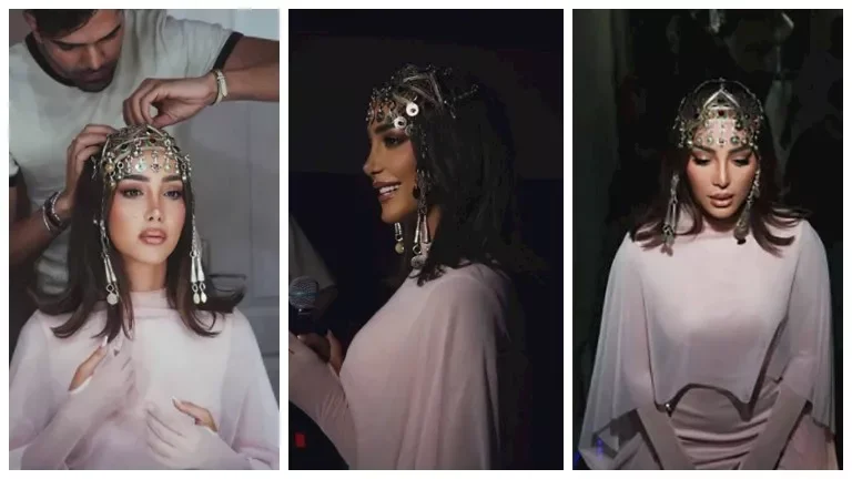 بسمة بوسيل تحتفل بنجاح حفلها في مهرجان موازين بالصور