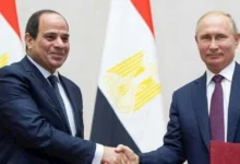 بوتين يشكر الرئيس السيسي ويصفه بالصديق