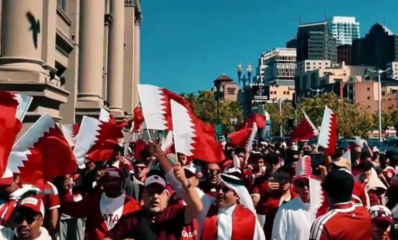 تحضيرات قطرية في شوارع سان فرانسيسكو قبل مواجهة سويسرا