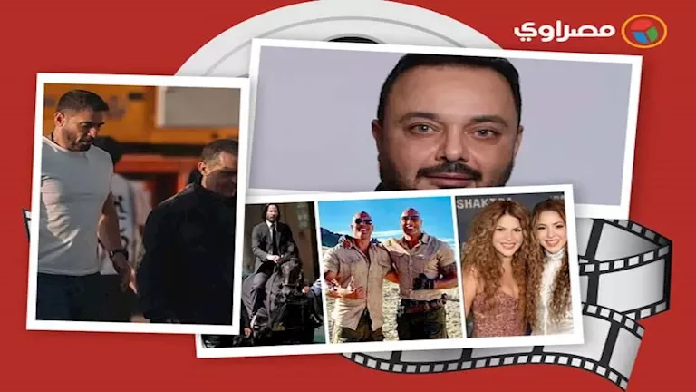 تركي آل الشيخ يثني على أحمد عز وليلى علوي خلال زفاف نجل سيد رجب