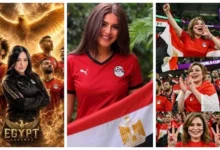 تفاعل نجوم الفن مع مباراة منتخب مصر ضد بلجيكا في كأس العالم قبل انطلاقها