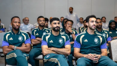 توعية عالمية للاعبي المنتخب الوطني