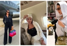 جورجينا تتألق بأناقتها ورشاقتها في أحدث إطلالة لها