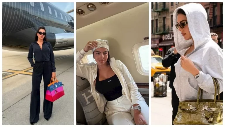 جورجينا تتألق بأناقتها ورشاقتها في أحدث إطلالة لها 1 جورجينا تتألق بأناقتها ورشاقتها في أحدث إطلالة لها