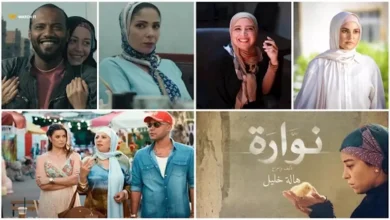 خمس نجمات يتألقن بالحجاب في السينما قبل عرض "صقر وكناريا"