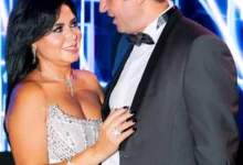رانيا يوسف تنشر صورة رومانسية مع زوجها على منصات التواصل الاجتماعي