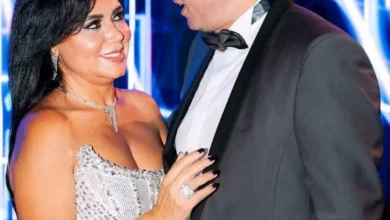 رانيا يوسف تنشر صورة رومانسية مع زوجها على منصات التواصل الاجتماعي