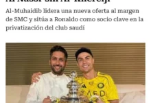 رونالدو يتجه للإدارة: تحالف مع المهيدب وفيصل بن تركي لشراء نادي النصر