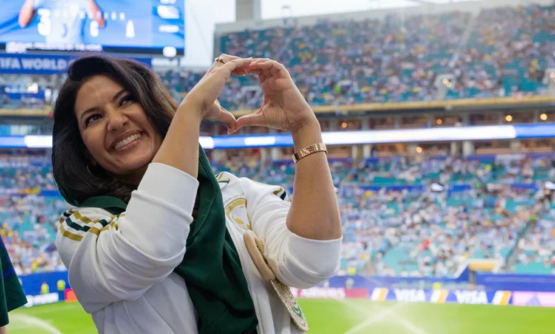 سفيرة المملكة في أمريكا: يوم تاريخي لكرة القدم السعودية
