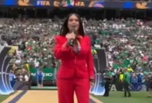 سلمى حايك تحضر حفل افتتاح بطولة كأس العالم في المكسيك