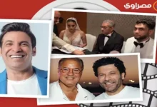 سيد رجب يحتفل بزفاف نجله وردود فعل سعد الصغير على اتهامات الراقصة شمس