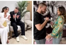 شريف الليثي يهنئ ملك أحمد زاهر بعيد ميلادها بكلمات رومانسية