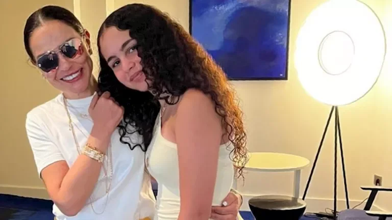 شريهان تُبرز موهبة ابنتها تاليا برسالة مؤثرة
