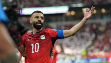 صلاح ينافس الجابر على صدارة الهدافين العرب