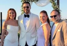 صور مميزة من حفل زفاف أحمد السعدني وميرنا الهلباوي تتضمن لحظات رومانسية