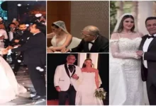 صور مميزة من حفلات زفاف أبناء الفنانين: ابنة تامر هجرس ونجل سيد رجب
