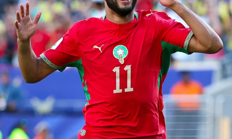 صيباري يحقق إنجازاً تاريخياً كأول لاعب عربي يسجل في شباك البرازيل بالمونديال بعد 40 عاماً