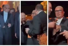 عمرو دياب يتسبب في إحراج باسم سمرة خلال حفل زفاف ابنة شقيق عماد زيادة