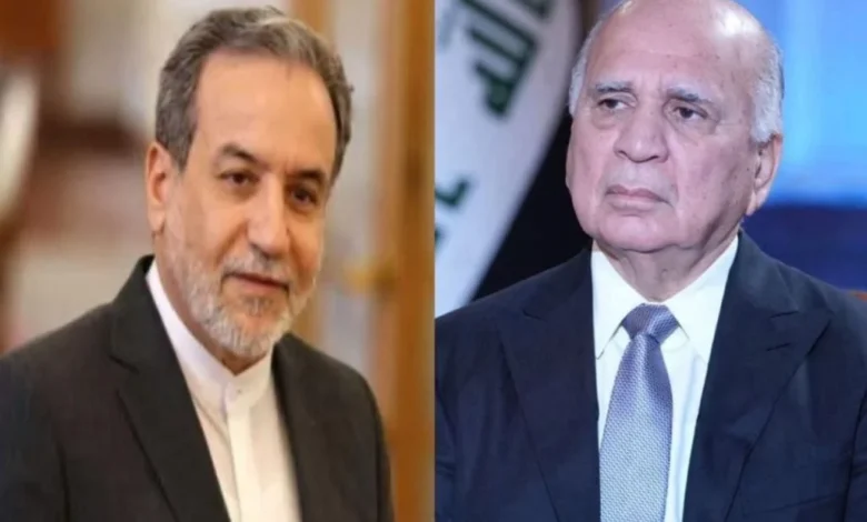 فؤاد حسين وعباس عراقجي يناقشان نتائج المفاوضات الأخيرة عبر اتصال هاتفي 1 فؤاد حسين وعباس عراقجي يناقشان نتائج المفاوضات الأخيرة عبر اتصال هاتفي