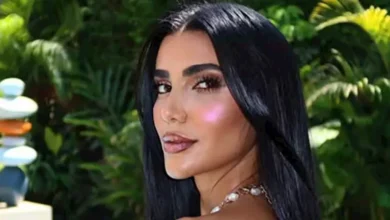 فستان أسود أنيق يبرز جمال ريم سامي في أحدث إطلالة لها