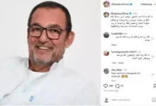فيفي عبده تعبر عن حزنها لوفاة محمد مرزبان وتناشد جمهورها بالدعاء له بالرحمة