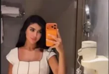 كارولين عزمي تتألق بإطلالة أنيقة في فستان أبيض جديد