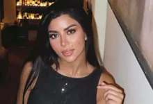 كارولين عزمي تتألق بفستان أسود وتحقق إعجاب الجمهور