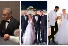 لحظات مميزة من زفاف نجل سيد رجب: زغروطة والد العريس ورقصات مبهجة