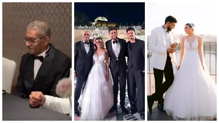 لحظات مميزة من زفاف نجل سيد رجب: زغروطة والد العريس ورقصات مبهجة
