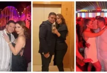 لقطات رومانسية تجمع نسرين طافش وزوجها أحمد جوهر بعد إعلان انفصالهما
