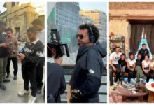 مازن المتجول يشارك لقطات حصرية من كواليس تصوير أغنية جديدة