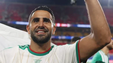 محرز أول لاعب جزائري يسجل في المونديال بعمر 35 عاماً
