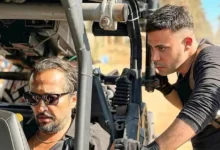 محمد عادل إمام يثني على المخرج حسين المنباوي عقب تجربتهما في "صقر وكناريا"