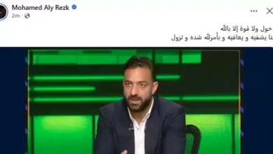 محمد علي رزق يدعم ميدو بعد إصابته بجلطة في المخ