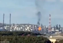 مسيرات أوكرانية تستهدف مصفاة نفط روسية في سيبيريا